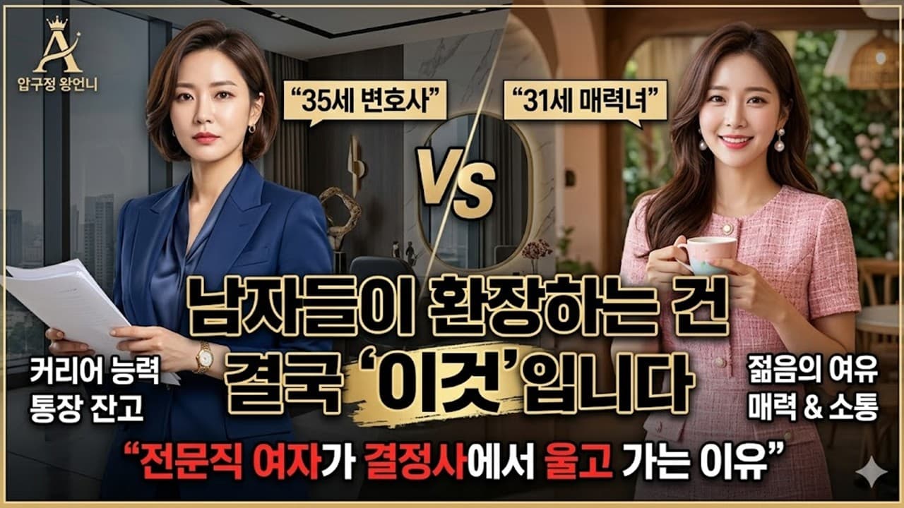 35세 전문직 vs 31세 매력녀, 남자의 선택은? 김향숙 ☎ 010 7414 7983
